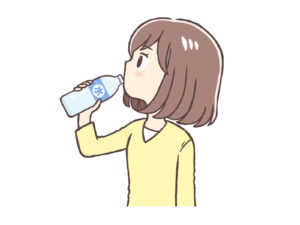 水分を摂る